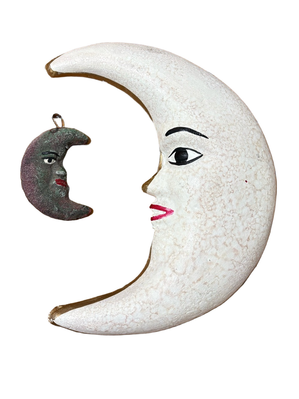 Ceramic Crescent Moons Wall Decor